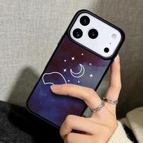 Capa Case for iPhone 17 Air 16 Pro Max 15 Plus 11 13 Mini 14 12 Back Phone Cover Hand Holding Moon Finger Heart iPhone 15