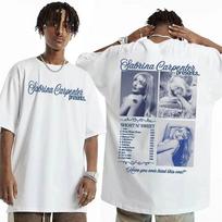 Y2k Fashion Tees Sabrina Carpenter Short N' Sweet Tour T Shirts Harajuku Hip Hop Street T-shirt Casual Loose Short Sleeve Unisex S įvairiaspalvis