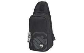 Li Ning Polyester Shoulder Bag, Crossbody Bag, Sling Bag Unisex Black ABDQ208-1