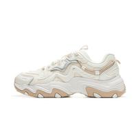 Li Ning Cat Paw Lite 2 Cushioning, Wear Resistant Low top Casual Shoes Men's Ecru AGCU449-1 43