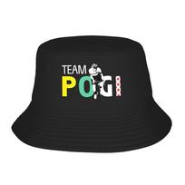 Couple Team Pogi Cycling Art Bucket Hat Tadej Pogacar Portable FisherUnisex Hats Spring Retro Hunting Caps Hip Hop Custom Sun Hat One Size