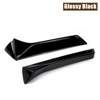 2 vnt. Galinio lango spoileris Galinis sparnas Šoninis stogo spoilerio lūpa Langų ventiliacijos apdaila Deflektoriai Seat Leon 5F FR Mk3 MK3.5 black