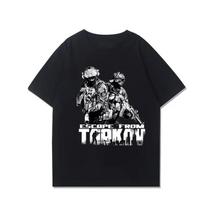 Escape From Tarkov Harajuku Graphic T-Shirt Unisex Bold Creative Cotton Casual Gaming Streetwear Y2k Short Sleeves Classic 4XL