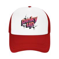 Katseyes Pinky Up  Sun Hats  Stylish Couple WoWomen Mesh Hip Hop Hats Breathable Design Hiking Fishing Baseball Cap Gift Idea One Size