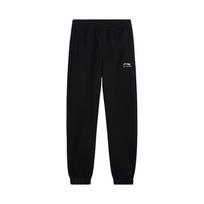 Li Ning Casual Pants Women's Black Moderate Sweatpants AKLVD12-1 2XL