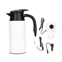 800ml Electric Teapot with Base Large Capacity Portable Insulation Water Heater Pot Kettle for Car