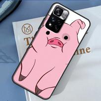 Cute Pink Pig Case For Xiaomi Redmi 14C 13C 10C 12C Redmi Note 13 14 Pro 12 11 9 10 9S 10S 11S 12S Cover Redmi Note 10S