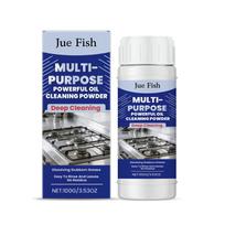 Multi-Functional Kitchen Heavy-Duty Cleaning Powder - Fast Grease Stain Removal, Safe for Cookware & Stainless Steel 100g