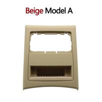 Car Rear Center Console Air Conditioner AC Vent Grille Outer Frame Ashtray Trim Cover Panel For BMW 3 Series E90 E91 2005-2012 Model A Beige