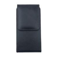 Wallet Pouch Outdoor Cards Holder Phone Waist Bag Phone Belt Clip Leather Phone Case Bum Bag 5.5 inch-Vertical Bag