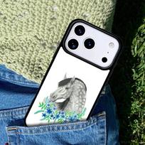 Horse Pony Pattern phone case cover Compatible with for IPhone 17air 16e 15 14 13 12 11Pro Max 17 Air iPhone 16 Pro Max