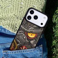 Samurai Demon Cool Phone Case For iPhone 17 AIR 16 Pro Max 15 14 Pro 11 12 13 Shockproof Silicone Cover iPhone17 Pro