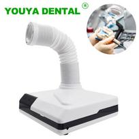 Dental Lab Vacuum Cleaner 60W Dust Collector Extractor Dentistry Desktop Suction Machine Polisher Dual-Purpose Equipment Fan Led EU Plug