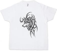 WOLF & TRIBAL Kids Boys kids boys T-Shirt Skull Dragon Vikings Norsemen Thor Valhalla 150