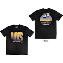 INXS Unisex T-Shirt: Listen Like Thieves Tour (Back Print) (X-Large) S