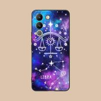 Zodiac Sign Libra Phone Case for VIVO Y77 76 75 74 73 72 58 56 55 51 50 38 36 Y19 Y18 Y03 Y01 5G Soft TPU Shockproof Cover vivo Y01