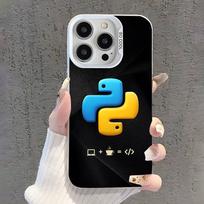 Programming Languages Java Phone Case For iPhone 17,16,15,14,13,12,11,Pro,XS,Max,Plus,Mini,SE White Candy Matte Shockproof Cover iPhone13mini