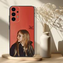 Singer A-Avril Lavigne Phone Case For Samsung S25,S24 Ultra,S20,S30 plus,S22 Plus,S23,Ultra 5G Silicone Black Shell Samsung S24fe