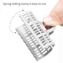 6Pcs No Heat Air Bangs Hair Roller Spring Clip Hair Roller Curlers  DIY Hairdressing