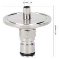 1.5in Gas Lock Post Adapter 1/2 NPT Female Ball Connector Professional Brewing Accessory  Home