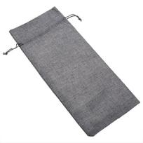 12pcs Linen Wine Drawstring Bag Drawstring Closure Burlap Wine Bag Wine Bottle Gift Bag  Birthday pilka