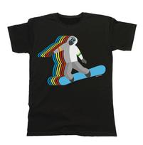 SNOWBOARD Dude T-Shirt Mens Womens Tees Top Mens  Gift Christmas Snowboarding Board Funny L