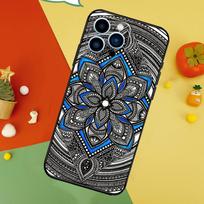 Mandala Pattern Phone Case For iPhone 17 Pro Max 16 15 14 12 11 13 Pro Max Plus 12 13 Mini 16e 17 Air Cover iPhone 11Pro MAX