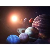 Deimantinis dažymas Saulės sistemos pilnas kvadratas/apskritimas 5D kryžminio dygsnio deimantinis siuvinėjimas Planetos mozaika Namų dekoravimo paveikslėlis Full Round 20X30CM