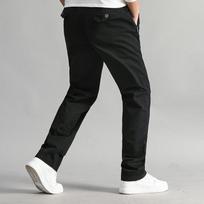 Vyriškos laisvalaikio kelnės Laisvos tiesios plačios kelnės Vyriškos Naujos Retro Streetwear Riedlentės Neutralios Kelnės Madingos Vienspalvės Kelnės 6XL juoda