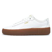 Puma Smash Platform v2 White Gum Women Sneakers 373035-08 38.5
