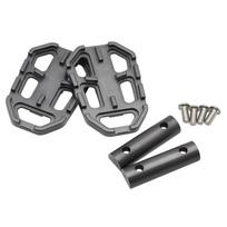 Motociklų ruošiniai plačios pėdos kaiščiai Pedalai atramos kojelės, skirtos BMW G310GS F750GS F850GS R1200GS G310gs F 750 850 1200 GS Priedai pilka spalva