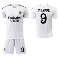 2024-25 Real Madrid home jersey #9Mbappé #7 Vinícius #8 Kroos #5 Bellingham Football Jerseys 26