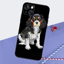 Cavalier King Charles Spaniel Dog Phone Case For iPhone 16 Pro Max 11 13 14 15 Pro Max 12 Mini XR 16 15 Plus 16e Back Cover iPhone 12