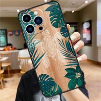 Mandala Wood Floral Case For iPhone 17 16 15 14 13 12 11 Pro Max Mini Plus 16e 17 Air Bumper Cover Accessories iPhone 12Pro MAX