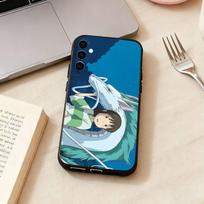 S-Spiriteds Away-y Haku-u Phone Case For Samsung Galaxy A73,A72,A71,A70,A53,A52,A51,Soft Silicone Black Cover Samsung a42 5g