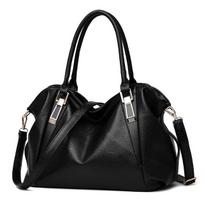 Moteriškas krepšys Odinės rankinės Totes Nešiojami pečių krepšiai Moteriški Hobos krepšiai Crossbody Bags juoda