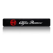 1pcs Car Decorative Light LED Front Hood Grille Emblem Badge Decor For Alfa Romeo Giulietta 940 Spider 939 Mito 955 159 147 juoda