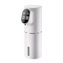 Automatic LED Display 320ML Touchless Hand Soap Dispenser 5 Adjustable Levels Rechargeable Soap Device Time Temperature Display balta