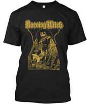NWT Burning Witch American Doom Metal Band Music Graphic Vintage T-Shirt Unisex T-Shirt S įvairiaspalvis