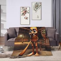 Italian Brainrot Funny Meme Vintage Blankets Flannel Spring Autumn   Ultra-Soft Throw Blanket for Sofa Car Bedding Throws 150x200cm