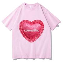 Coco Jones LUVAGIRL TShirt Tour Short Sleeve Merch Tee Women Men Crewneck Fashion T-shirt Unisex Aesthetic Tops Streetwear Tops S įvairiaspalvis