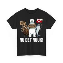 Nu Det Nuuk Greenland Shirt Make America Go Away That#039;s Enough Now Anti Fascism Unisex T-Shirt S įvairiaspalvis