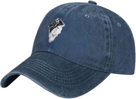 Odin Viking Norse Wolf Denim Trucker Hat Baseball Cap for Unisex Or Women Cowboy Black Adjustable&>8Y