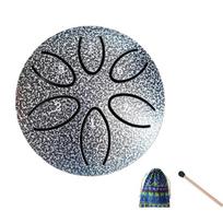 Garden Rain Drum, Outdoor Chakra Drum with 6 Notes, Perfect for Outside Elements A6