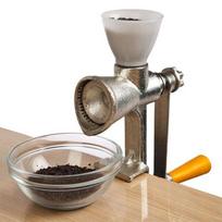 Machine, Grinder For Grinding Poppy Seeds, Seeds - Linseed, Sunflower Seeds, Cumin - Steel, Mounted To The Countertop