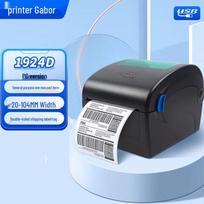 Gprinter GP1924D Thermal Label Printer CN plug (adapter included) balta spalva