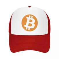 Personalized Bitcoin Baseball Cap Outdoor Women Unisexs Adjustable BTC Fans Trucker Hat Spring Dad Hat One Size