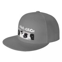 Karštas Populiarus Papa Roach Grupės Juodas Skrybėlių Kepuraitės Unisex Sportinės Kepuraitės Unisexs Beisbolo Kepuraitė Unisex Kepurė Beisbolo Kepuraitė One Size