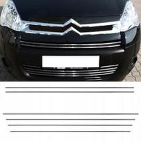 Citroen Berlingo Chromuotos Juostelės Grotelės Lipdukai Buferis