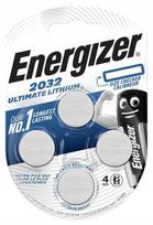 Bateria Energizer Ultimate Lithium Cr 2032 4 Szt